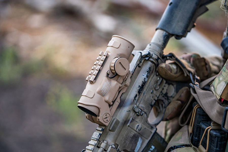 Mira Specter DR 1 4x, seleccionada para las Fuerzas Armadas de Alemania. Foto Raytheon