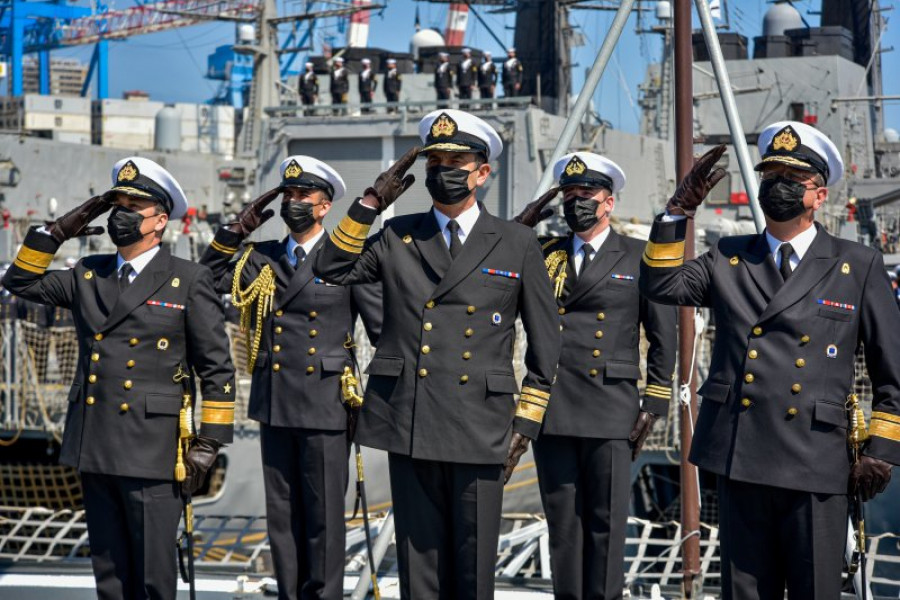 Cambio de mando Escuadra Nacional foto Armada de Chile