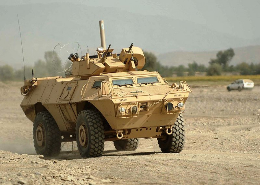 Blindado ASV M1117. Foto Micah E. Clare   US Army