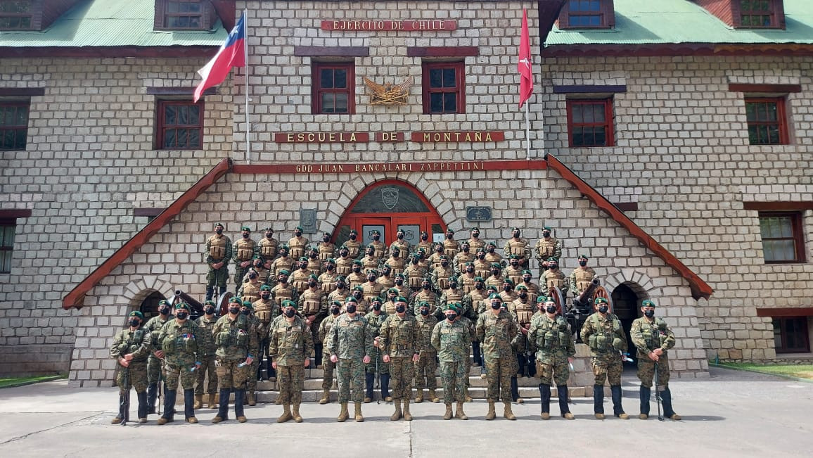 Graduaciu00f3n Curso de Montau00f1a 2021 foto Eju00e9rcito de Chile