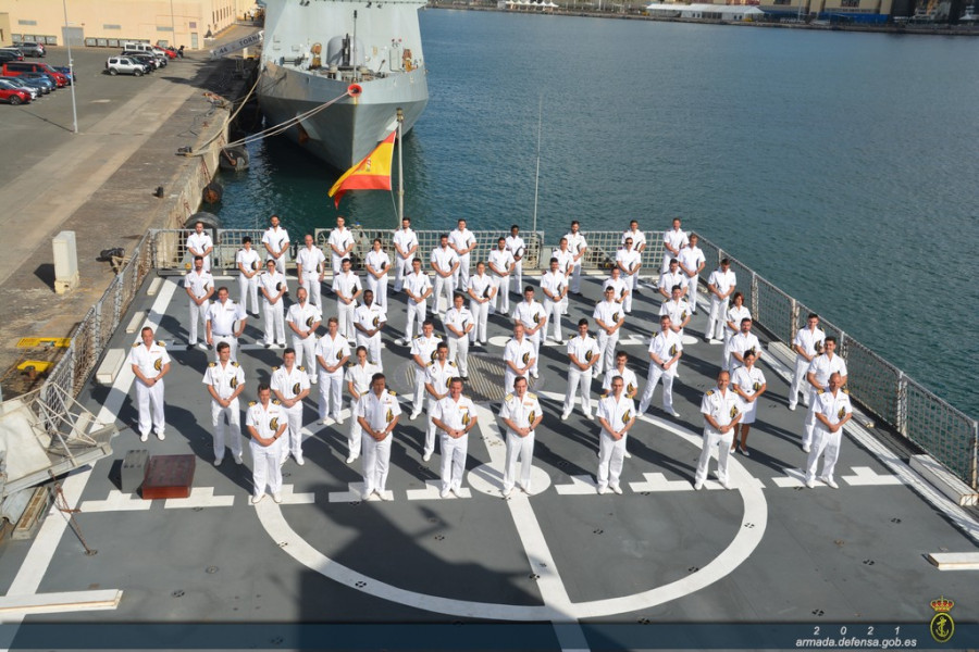 Visita oficial del Ajema a las unidades del Mando Naval de Canarias Foto Armada