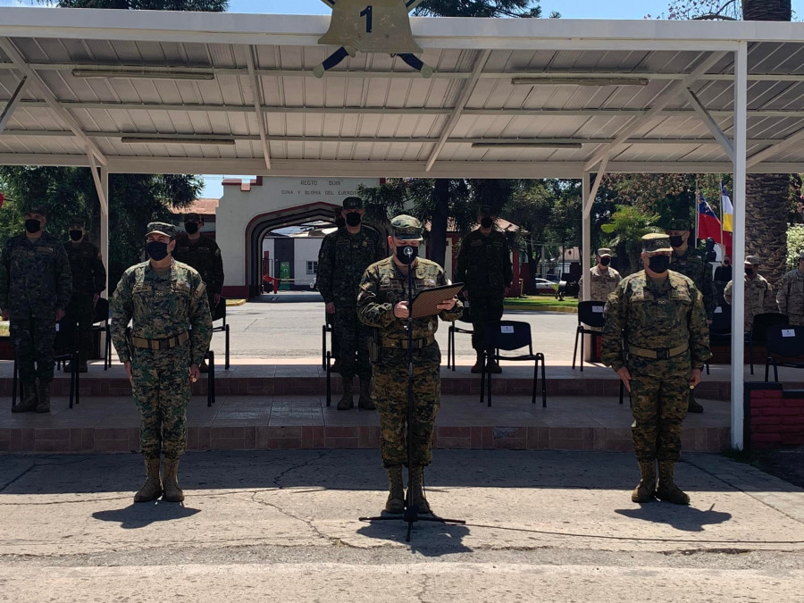Cambio de mando en el COT foto Ejército de Chile