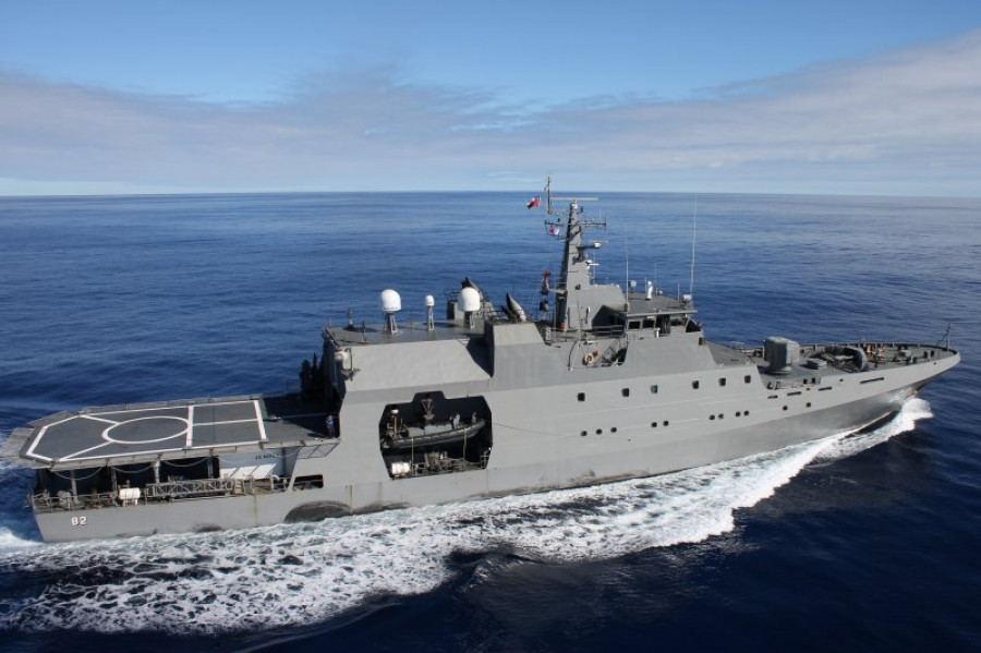 OPV Comandante Toro foto Armada de Chile