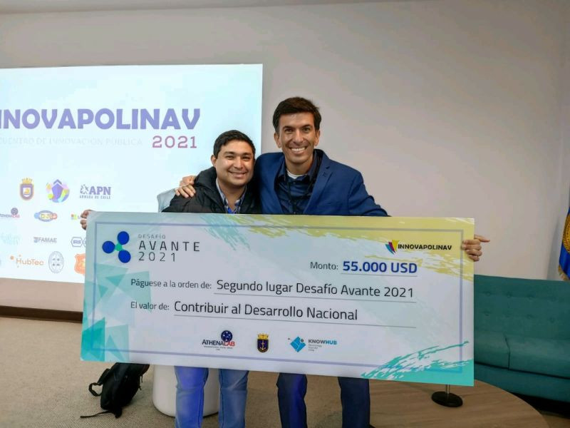 Streltech segundo lugar Avante 2021 foto Armada de Chile