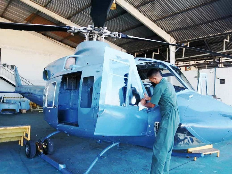Venezuela Armada Bell 412EP AV