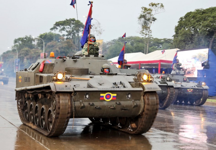 Venezuela Ejercito AMX 13VTT PrensaFANB