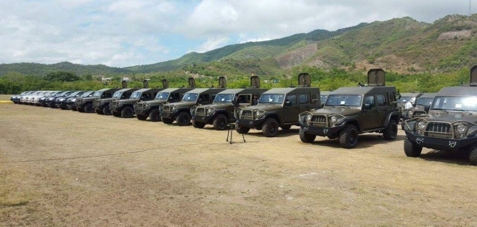 Flota de Jeep J8 Guatemala