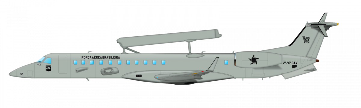 Embraer R 99A R 99B R 99 E 99 E 99M – História da Força Aérea Brasileira 121