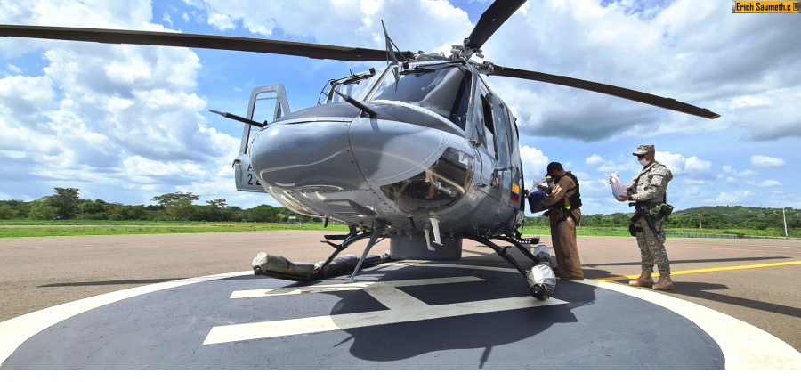 BELL 412. FOTO INFODEFENSA