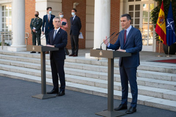 Reunion secretario general de la otan y el presidente del gobierno