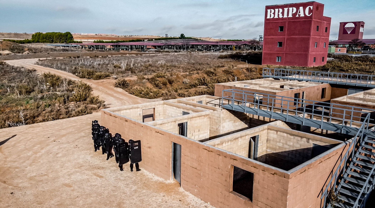 Ejercicio goes de la brigada paracaidista