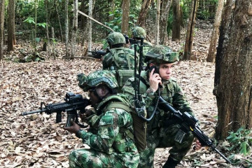 Batallón de Comunicaciones del Ejército. Foto Ejército Colombiano