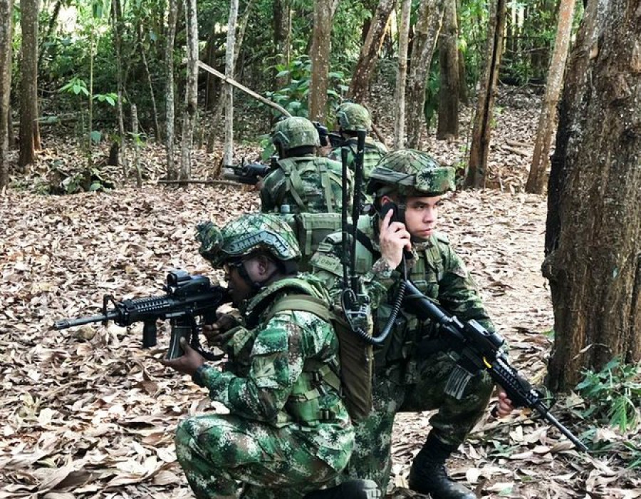 Batallón de Comunicaciones del Ejército. Foto Ejército Colombiano