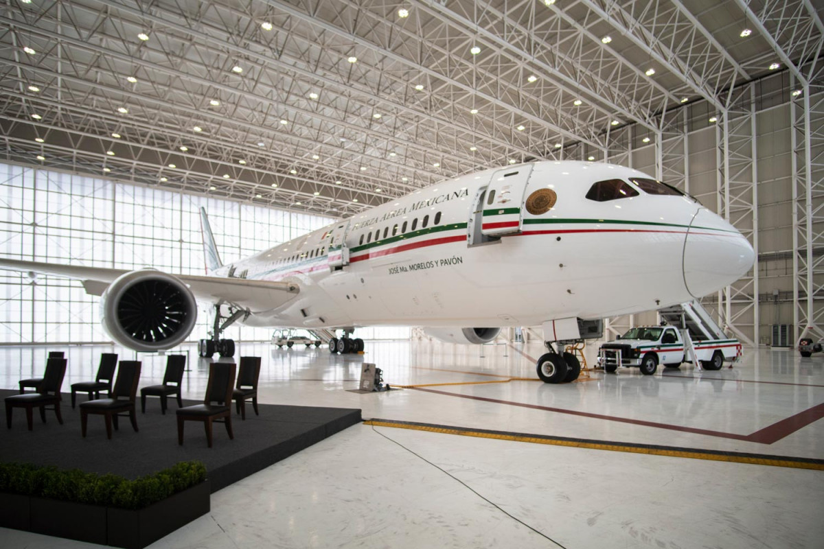 México evalúa rentar el Boeing 787 presidencial o su intercambio por helicópteros