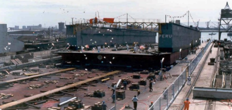 Dique flotante sima peru