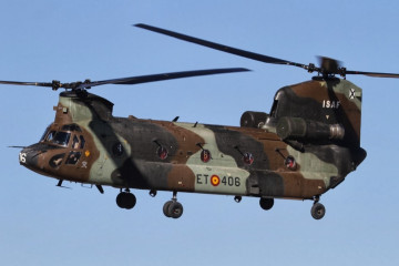 Helicoptero Chinook ejercito de tierra