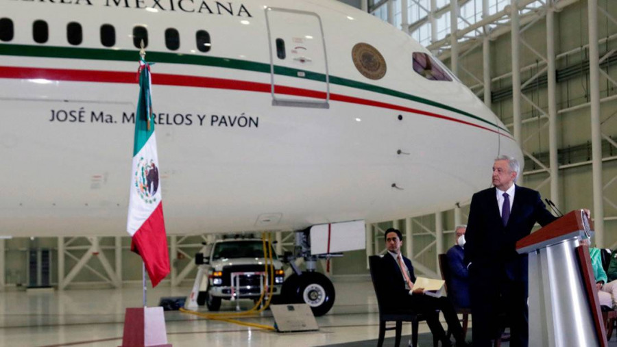 Avión presidencial de México recibirá mantenimiento preventivo en octubre