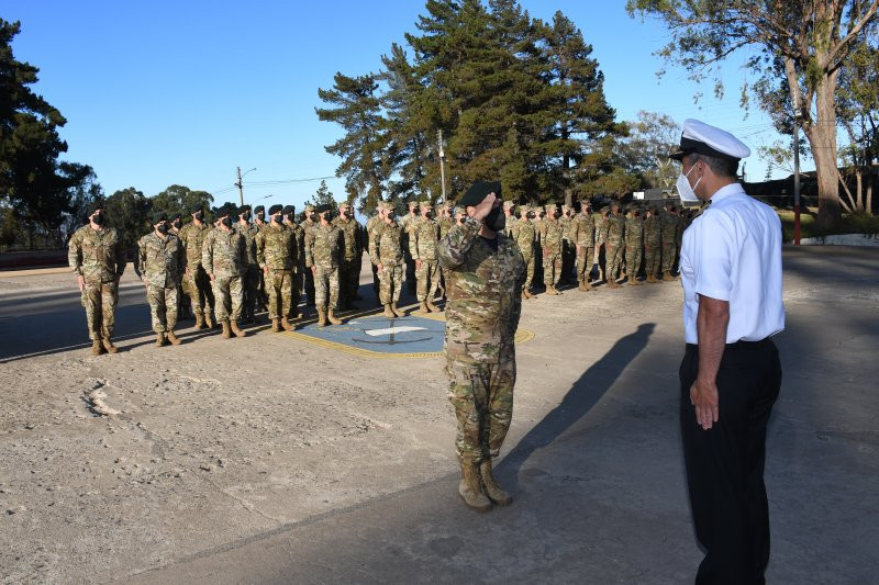 Ceremonia de bienvenida Cursos de Fuerzas Especiales 2022 foto Armada de Chile