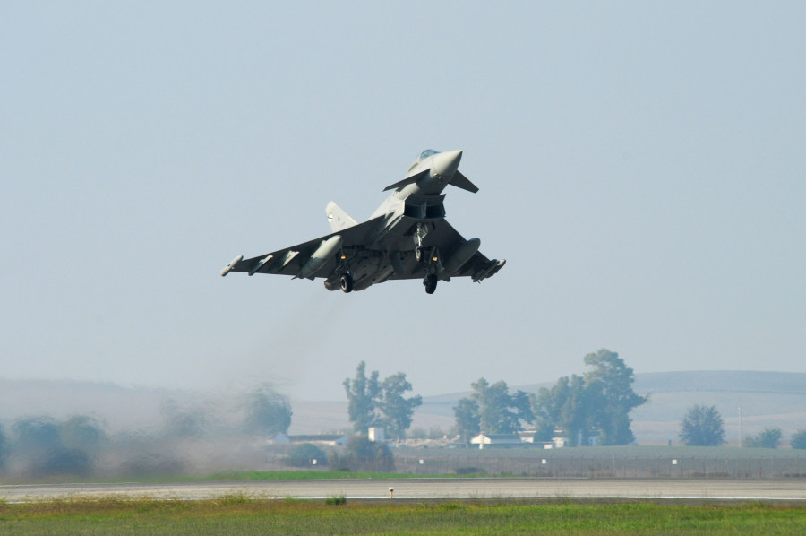 Eurofighter de moron ejercito del aire