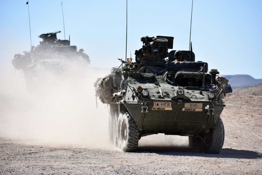 Carros Stryker 8x8 foto Ejército de Estados Unidos