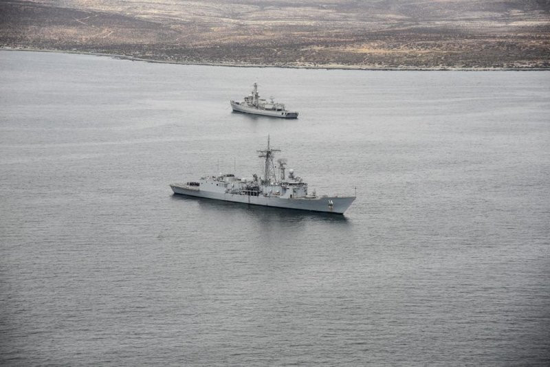 Escuadra Nacional primera operaciu00f3n conjunta del 2022 foto Armada de Chile 002