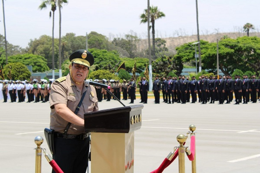 GeneralVicenteTiburciio nuevoComgePNP feb2022 PoliciaNacionalPeru