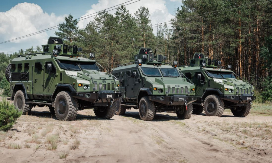 Blindados 4x4 Varta. Foto Ukrainian Armor