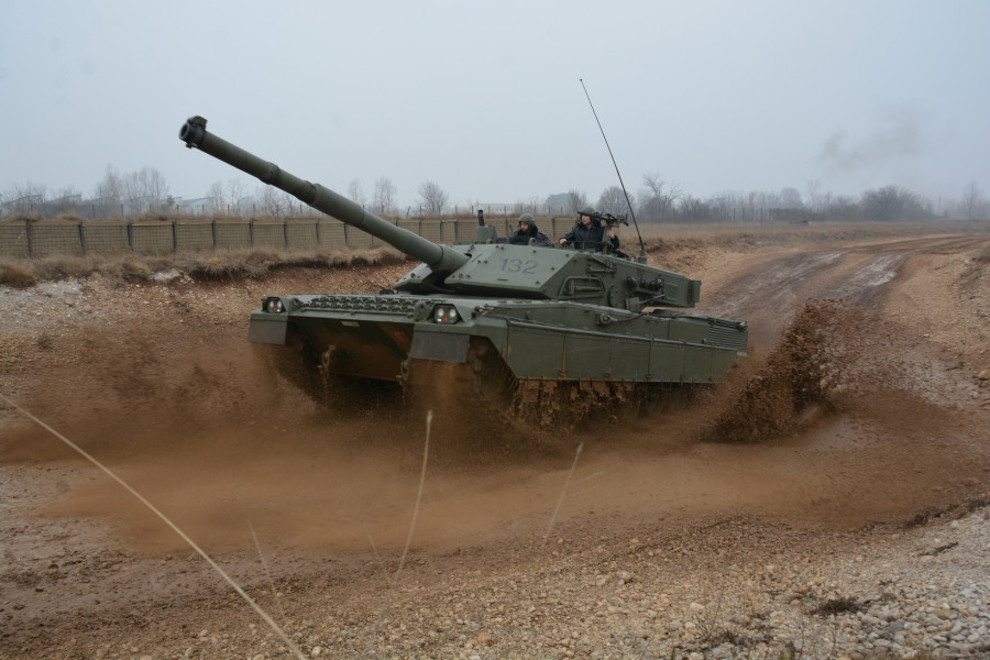 Carro de combate Ariete. Foto Ejército Italiano