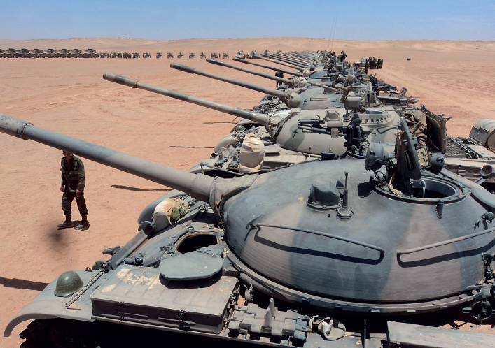 Divisiu00f3n de tanques del Eju00e9rcito de Liberaciu00f3n Popular Saharaui, 2010 [SODivane]