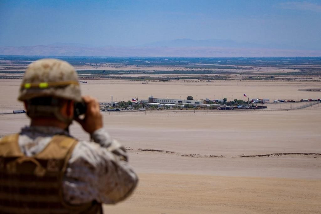 Estado de Excepciu00f3n en Provincia de Arica foto Eju00e9rcito de Chile