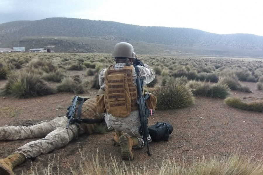 Brigada Huamachuco despliegue en Provincia de Parinacota foto Ejército de Chile