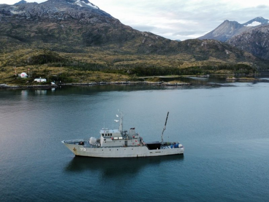 Isaza reaprovisionamiento alcaldías de mar foto Armada de Chile