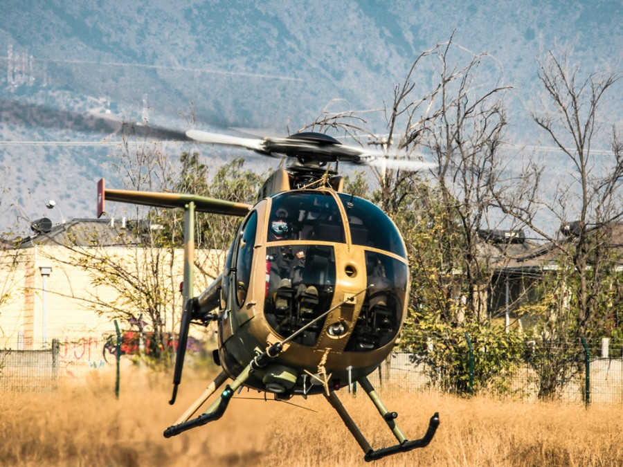 Helicóptero MD530F Defender foto Ejército de Chile