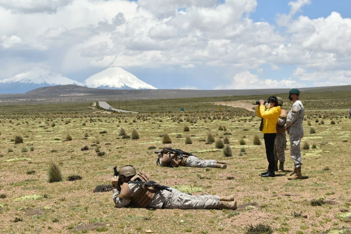 Brigada Huamachuco en la frontera foto Eju00e9rcito de Chile