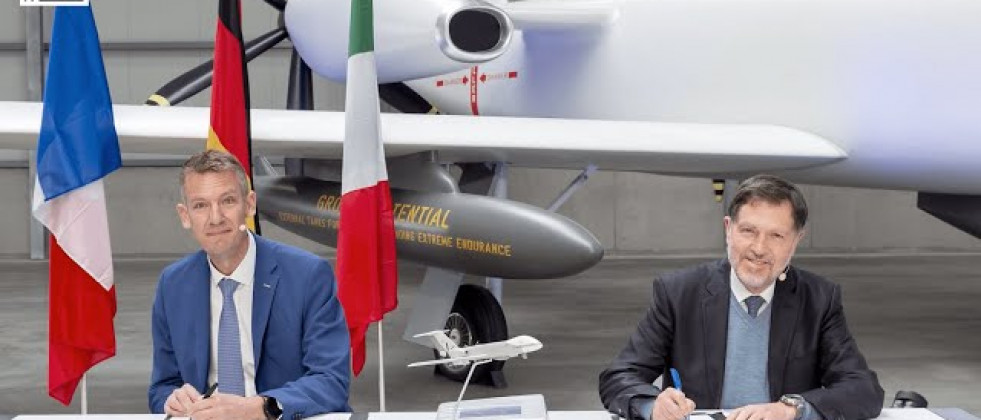Alemania, Francia, Italia y España encargan 60 drones Euromale