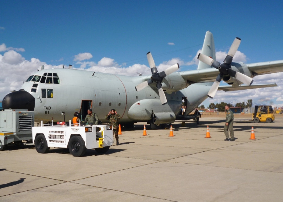 Bolivia FzaAerea C 130 ABI