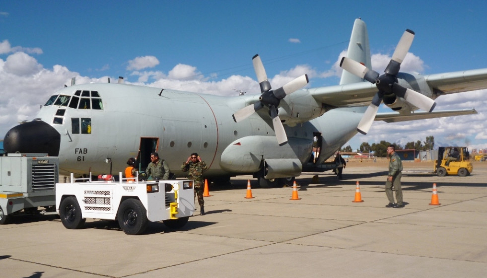 Bolivia FzaAerea C 130 ABI