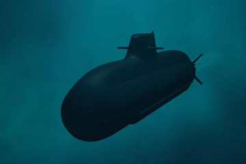 Futuro submarino U212NFS. Imagen Fincantieri