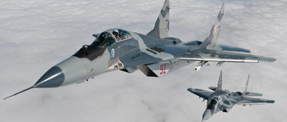 Polonia entrega todos sus cazas MiG-29 a EEUU para que pueda enviarlos a Ucrania