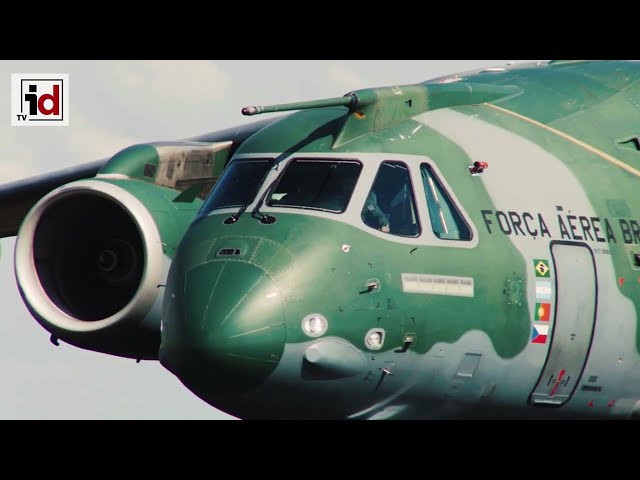 El KC-390 de Brasil retornará mañana al país con los repatriados de Ucrania