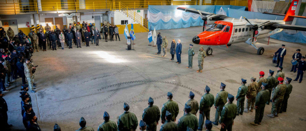 Argentina destina Twin Otter de su Fuerza Aérea a vuelos comerciales