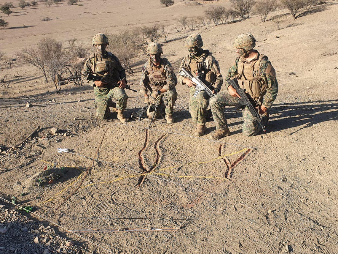 Ejercicio nivel secciu00f3n de la Escuela de Infanteru00eda foto Eju00e9rcito de Chile 002