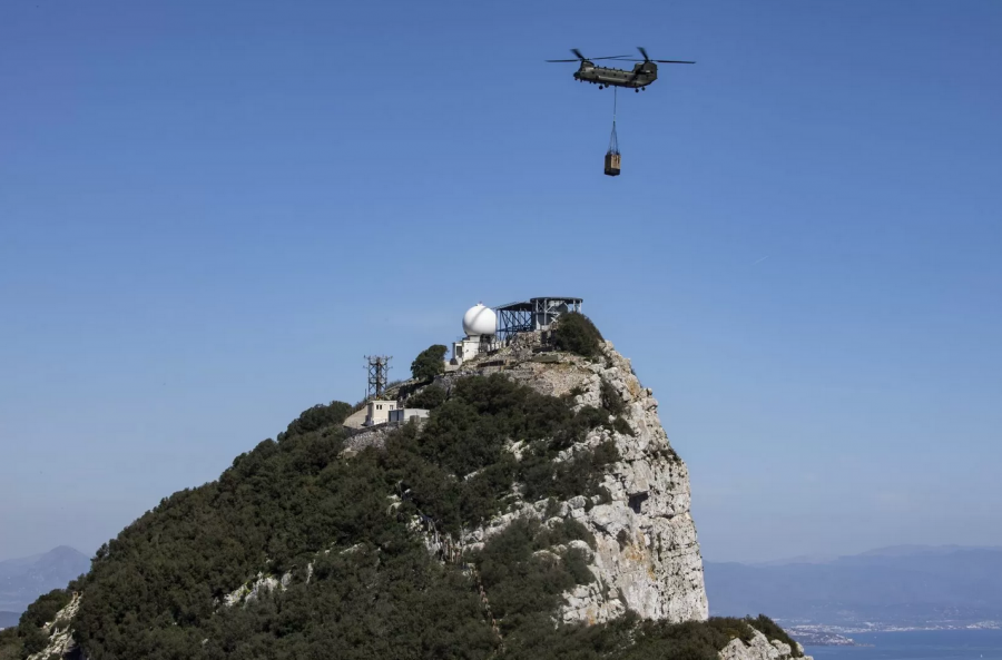 Radar peñon gibraltar raf