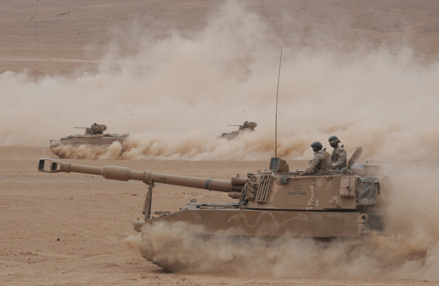 Medios acorazados foto Ejército de Chile