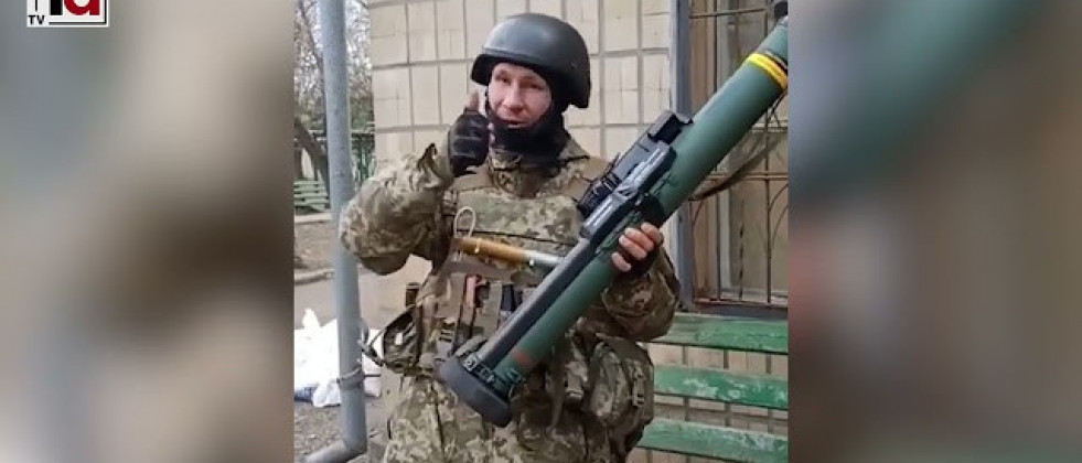 Ucrania utiliza Twitter para enseñar a utilizar el lanzagranadas anticarro español C90