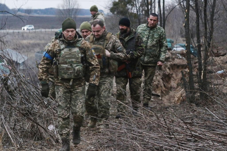 Tropas de las fuerzas ucranianas en el conflicto. Foto Ministerio de Defensa de Ucrania
