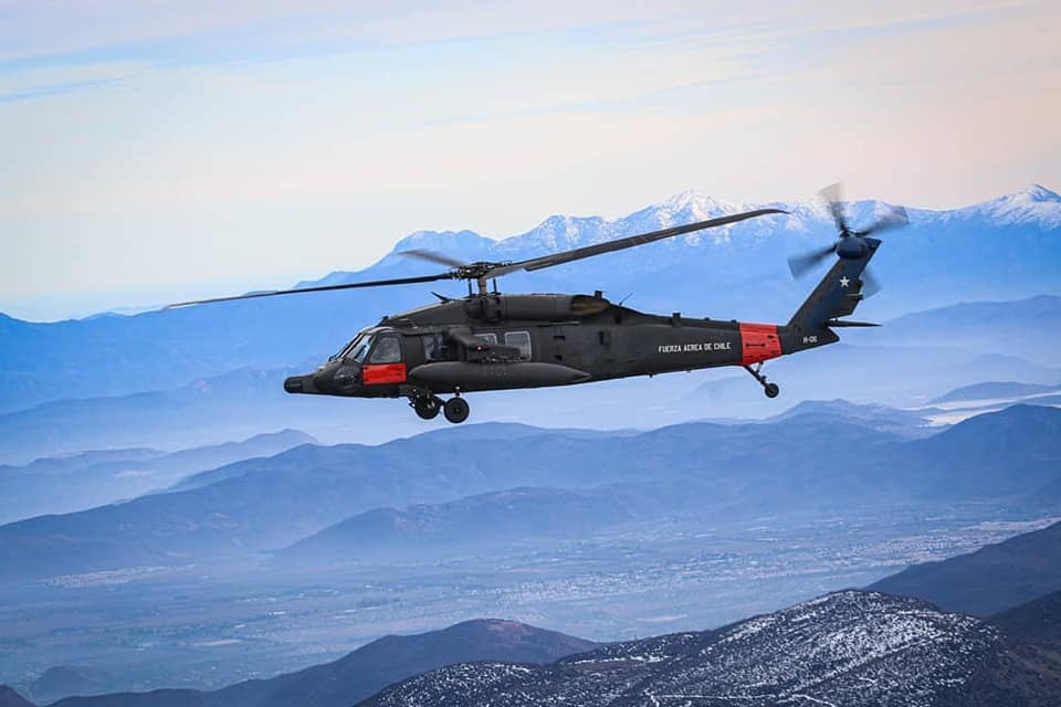 Helicu00f3ptero MH 60M Black Hawk Foto Ministerio de Defensa de Chile