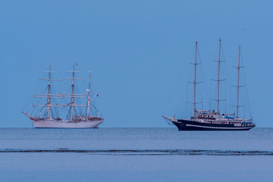 Velas Latinoamérica en Estrecho de Magallanes foto Armada de Chile