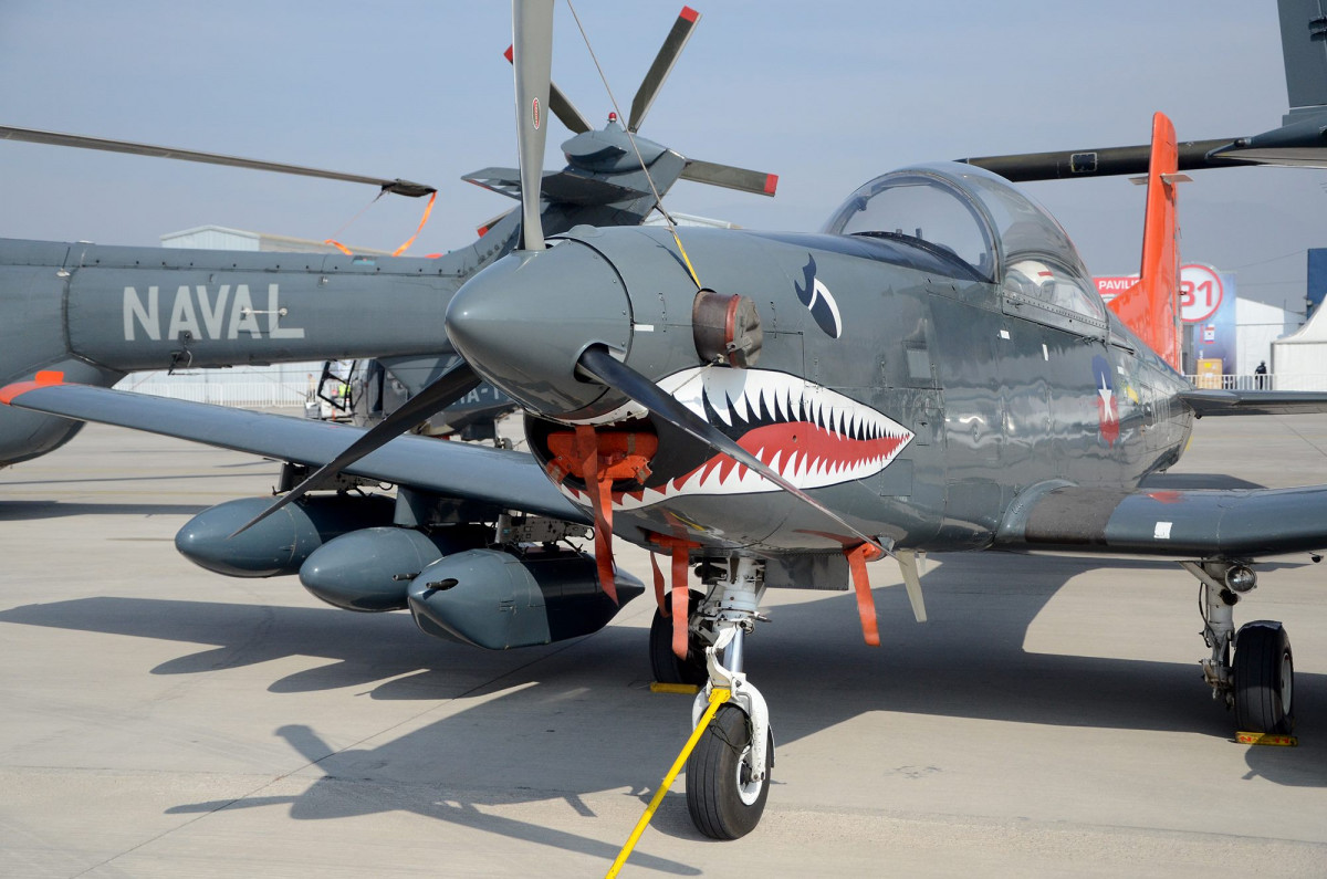 Pilatus PC 7 Turbo Trainer Aviaciu00f3n Naval foto Armada de Chile