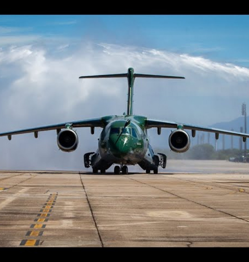 Brasil destina los primeros dos aviones KC-390 a la base aérea de Río de Janeiro